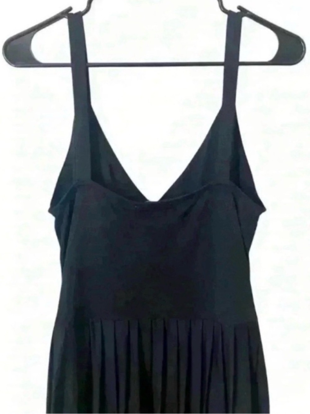 Zara Spaghetti Strap Pleated Fit and Flare
Dress Black - Picture 5 of 7